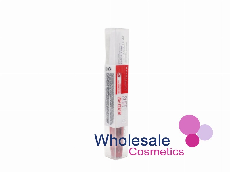 10 x Maybelline 24Hr Superstay Color Lipstick - 865 BLEACHED RED